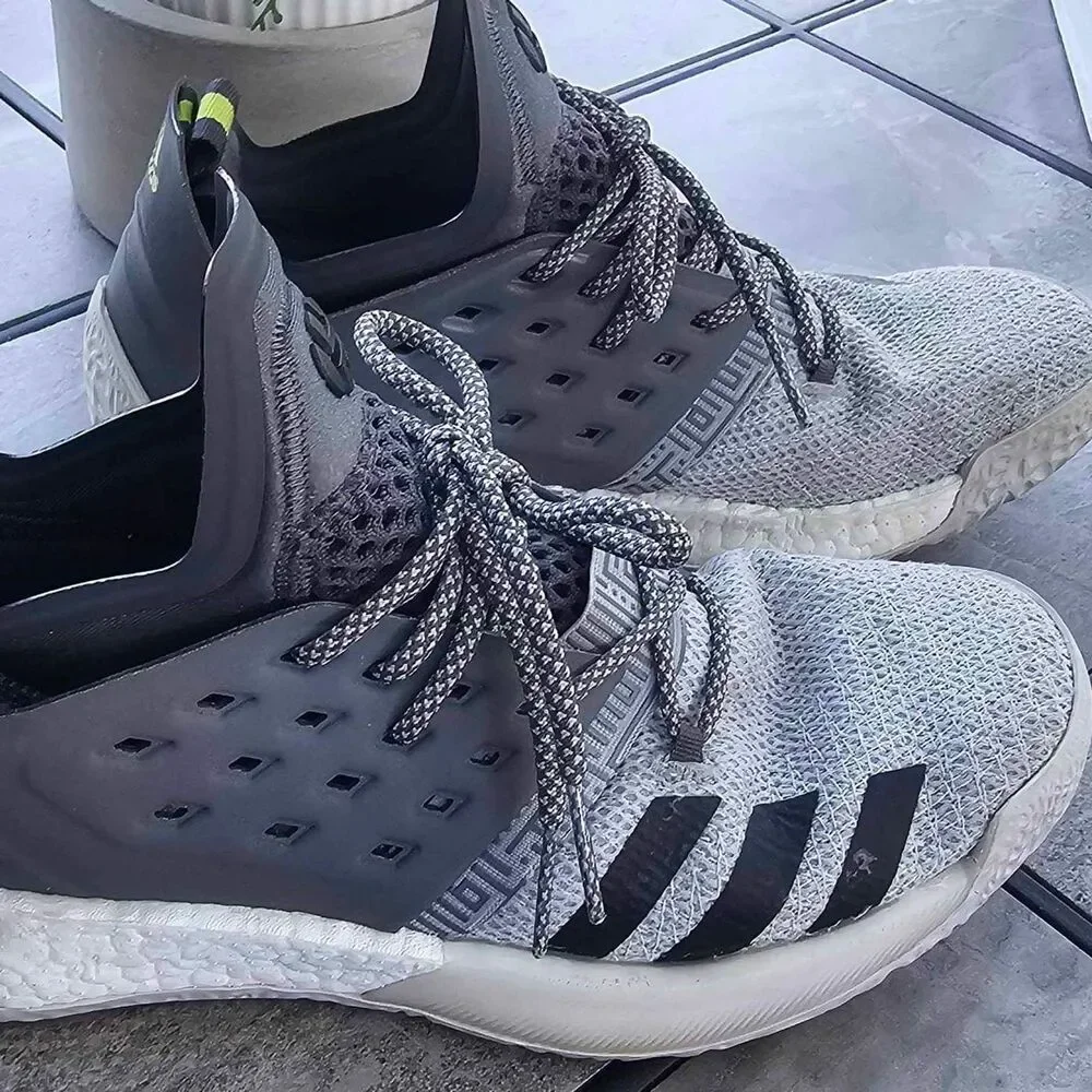 Adidas Harden Concrete Gray  Vol. 2 - Color Gray Shoes -  Size Men's 8